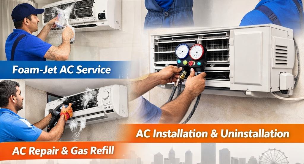 The Complete Guide to AC Installation & Uninstallation Services by TakeCarePro