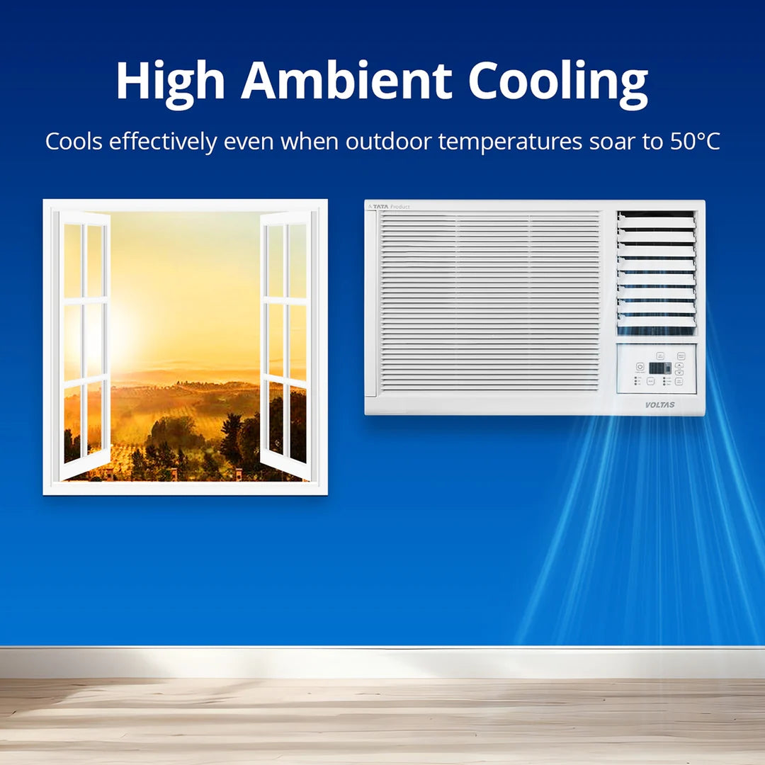 Voltas Fixed Speed Window AC, 2 Ton, 2 star, Instant Cooling- 242 Vectra Plus