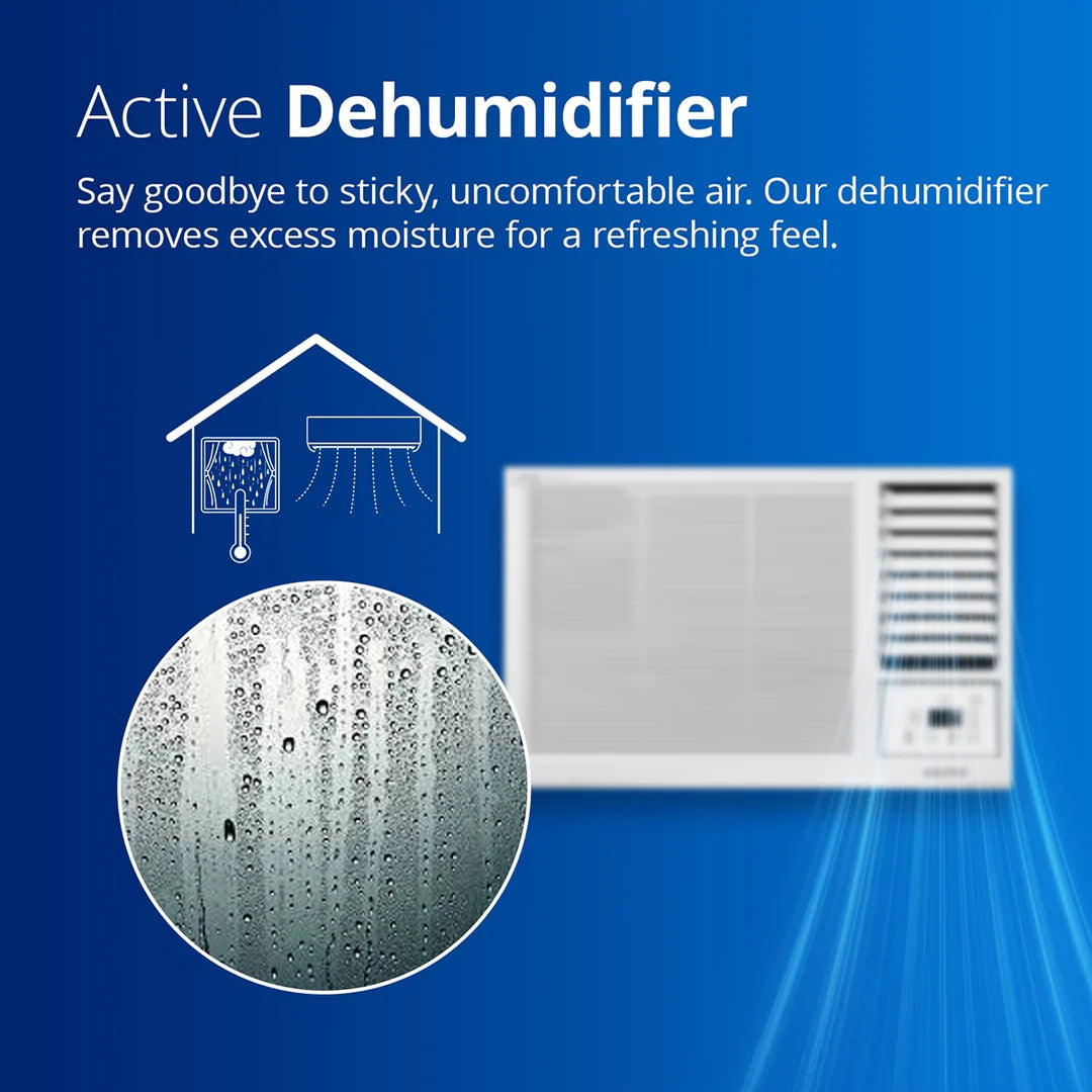 Voltas Fixed Speed Window AC,1.5 Ton,3 Star-183 Vectra Pearl: Instant Cooling