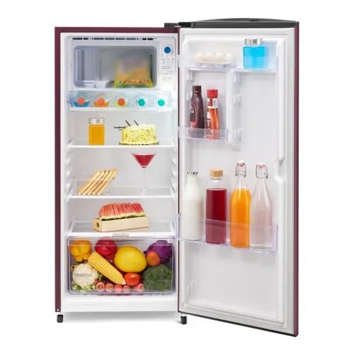 Voltas 175 L 2 Star Wine Single Door Refrigerator | RDC208D1/D0LWE0M0000GD