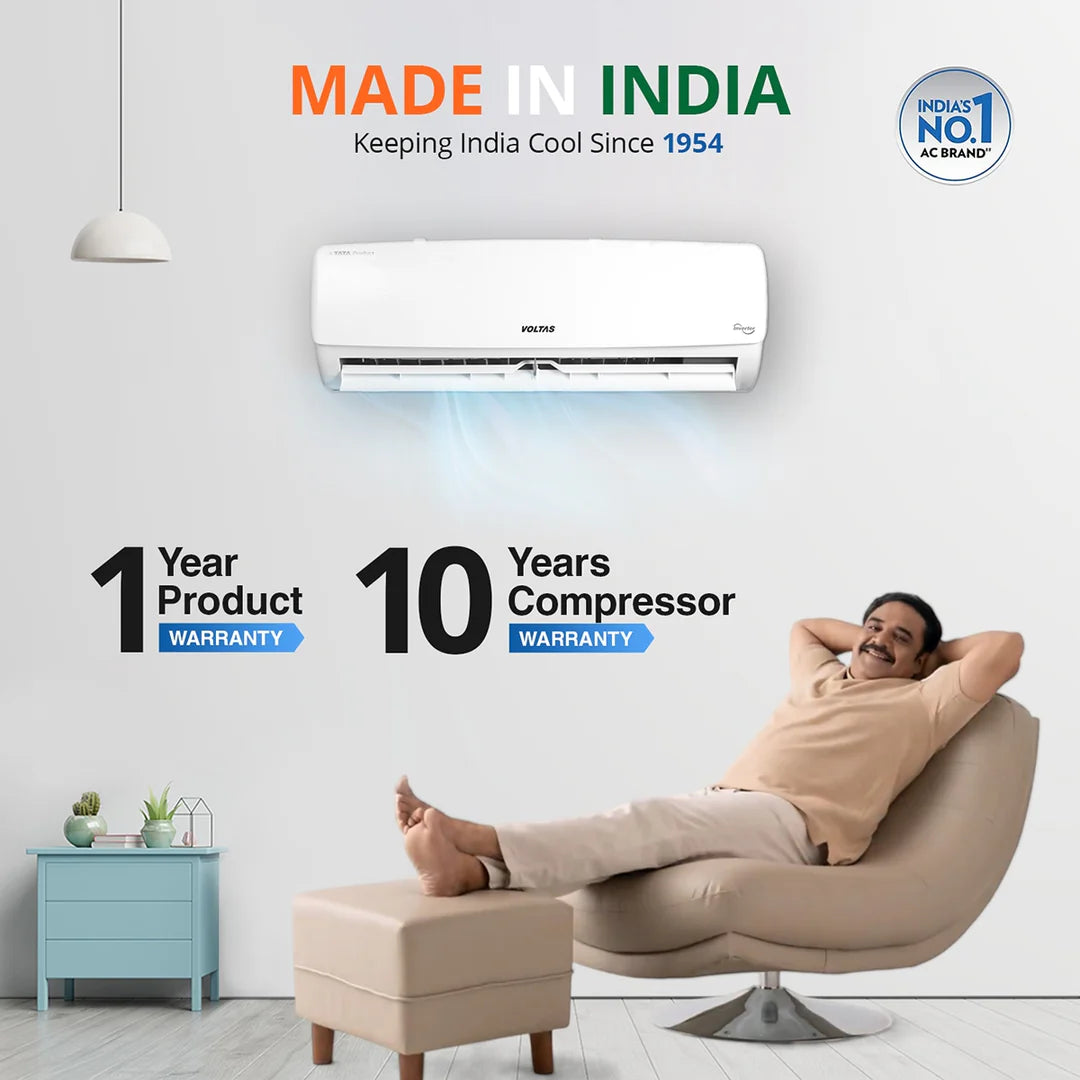 Voltas Split AC, 1 Ton, 3 star-123 Vectra Elegant