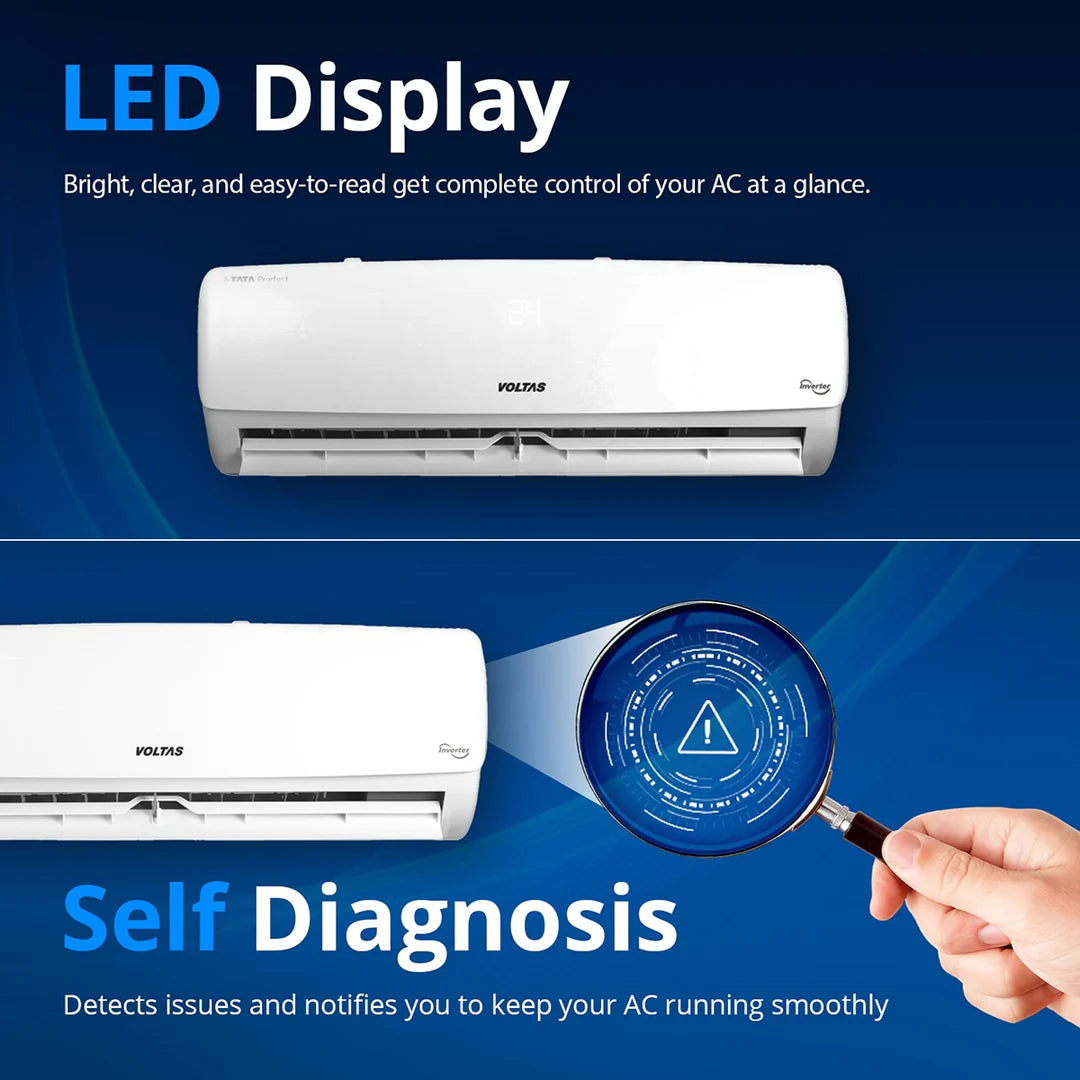 Voltas Split AC, 1 Ton, 3 star-123 Vectra Elegant