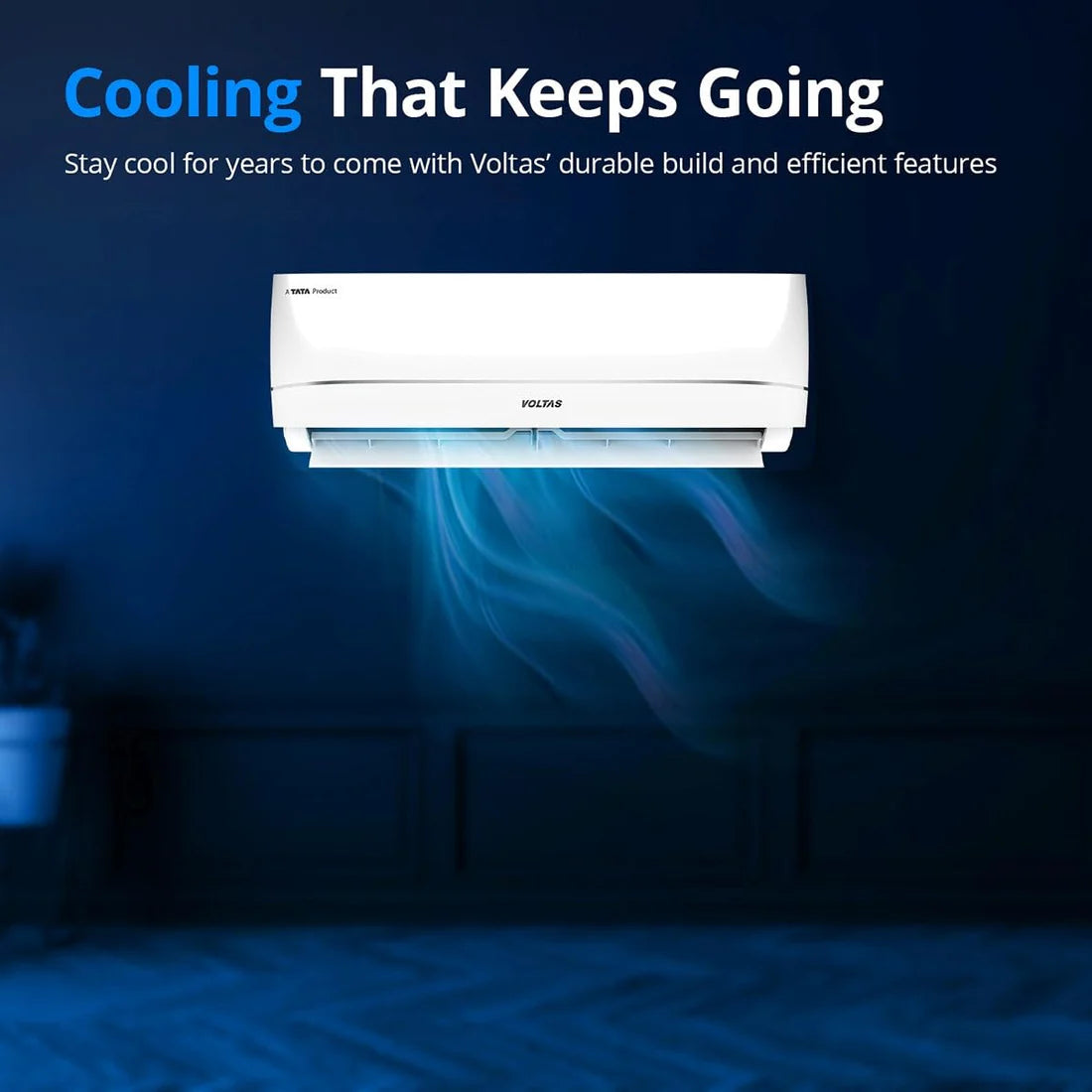 Voltas 183INV VECTRA AURA (2026 Series) 1.5 Ton 3 Star Inverter Split AC
