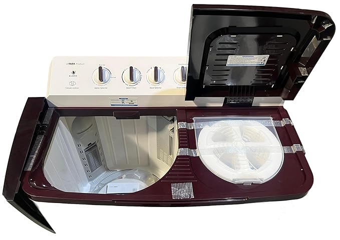 Voltas 8 Kg Semi-Automatic Top Load Washing Machine – 5 Star | WTT80UHA/BRSSWH5PODE