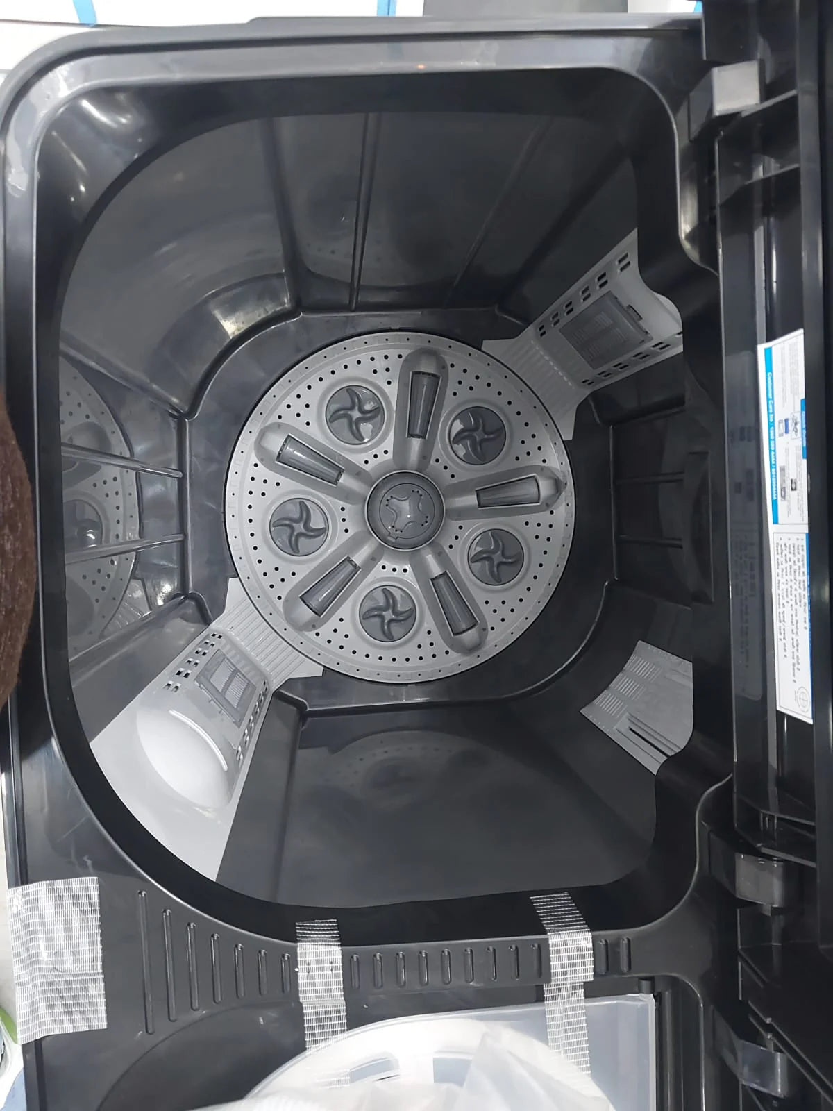 Voltas 10 Kg 5 Star Semi-Automatic Washing Machine | WTT100UPA/BKSSDG5GTDA