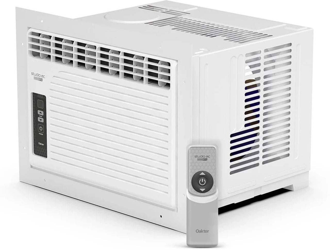 Oakter 2025 Model 0.5 Ton 1 Star Window Fixed Speed AC (Studio AC 5000, White)