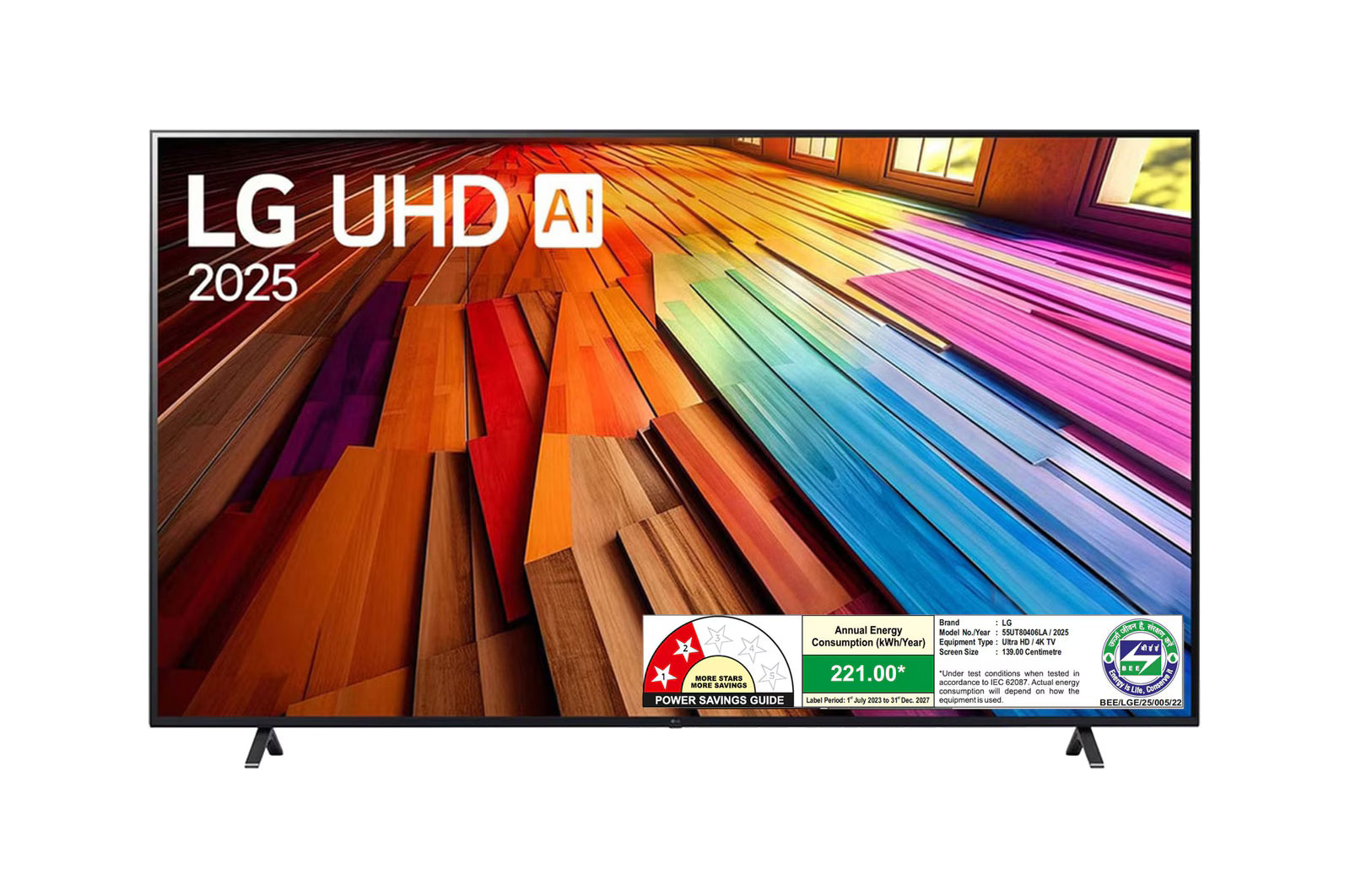 LG 139cm (55) 4K UHD AI TV (UT8040), α5 Gen7 AI Processor, Magic Remote, ALLM, HGIG Mode
